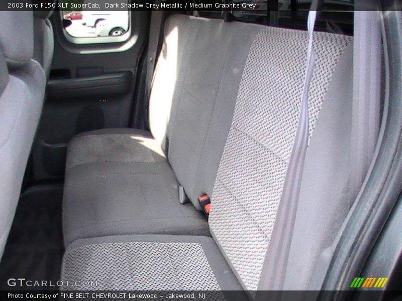 Dark Shadow Grey Metallic / Medium Graphite Grey 2003 Ford F150 XLT SuperCab