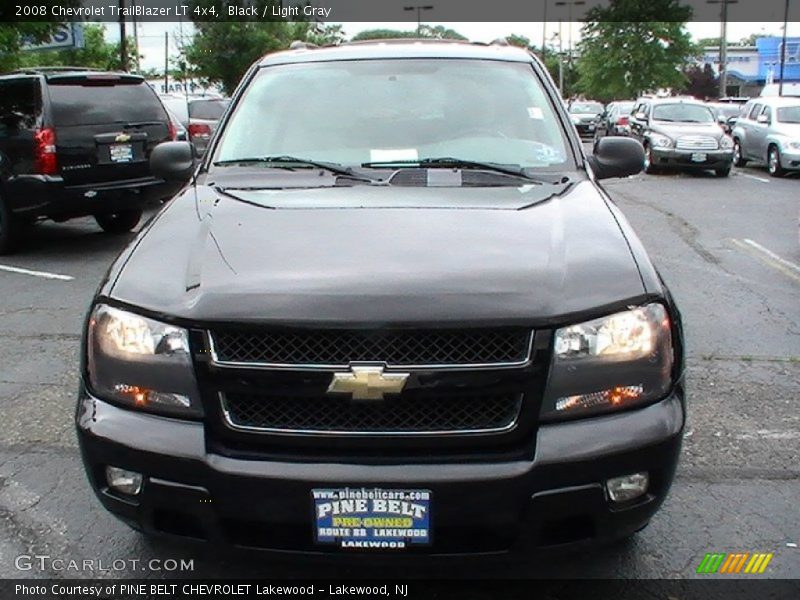 Black / Light Gray 2008 Chevrolet TrailBlazer LT 4x4