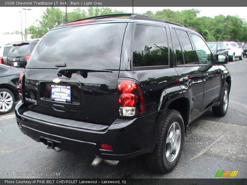 Black / Light Gray 2008 Chevrolet TrailBlazer LT 4x4