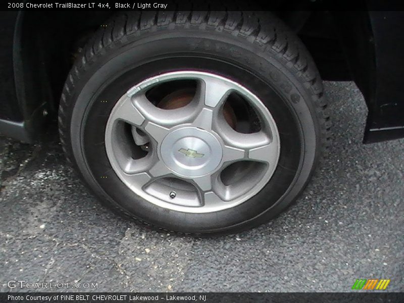 Black / Light Gray 2008 Chevrolet TrailBlazer LT 4x4
