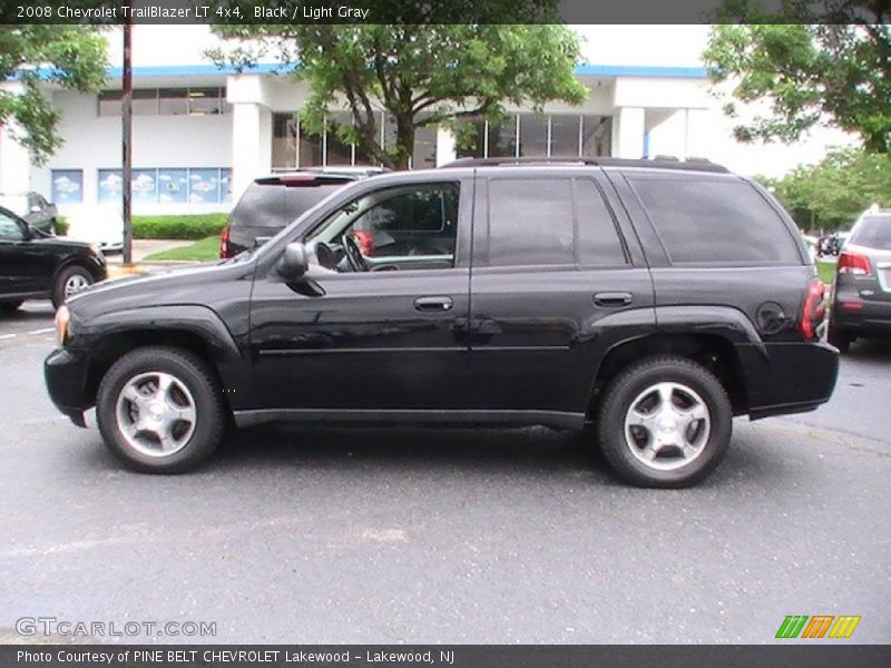 Black / Light Gray 2008 Chevrolet TrailBlazer LT 4x4