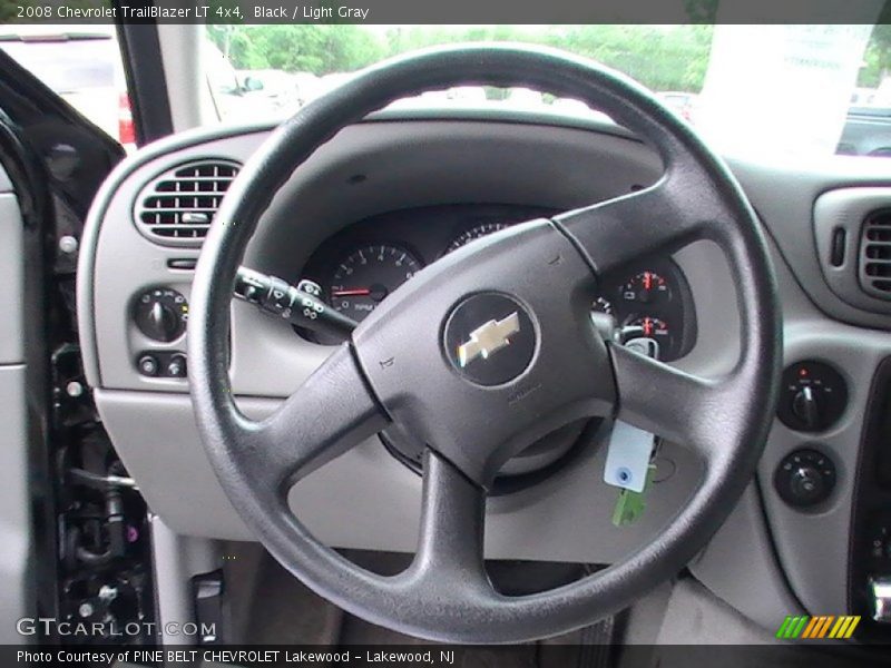 Black / Light Gray 2008 Chevrolet TrailBlazer LT 4x4