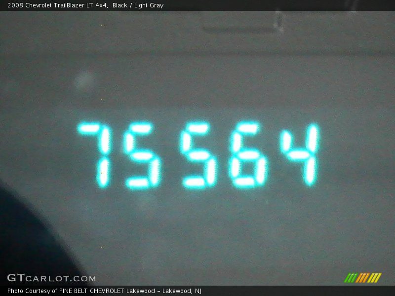 Black / Light Gray 2008 Chevrolet TrailBlazer LT 4x4
