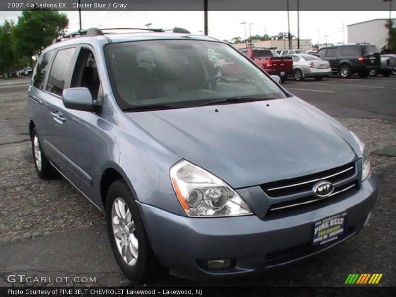 Glacier Blue / Gray 2007 Kia Sedona EX