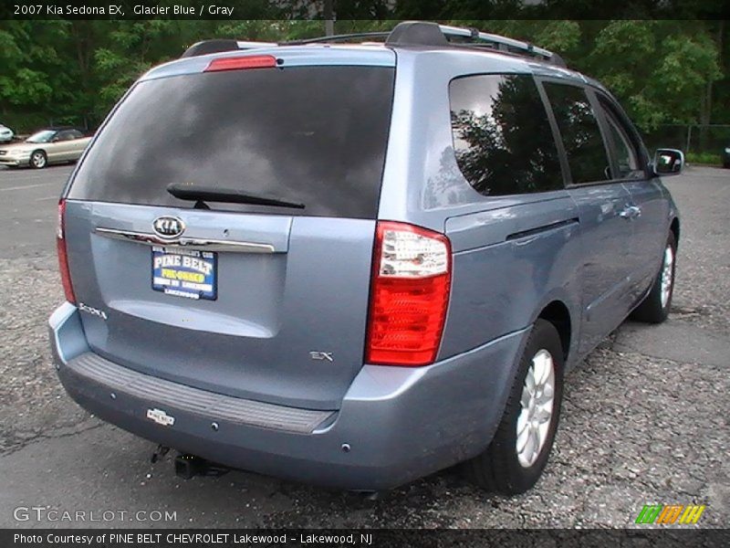 Glacier Blue / Gray 2007 Kia Sedona EX