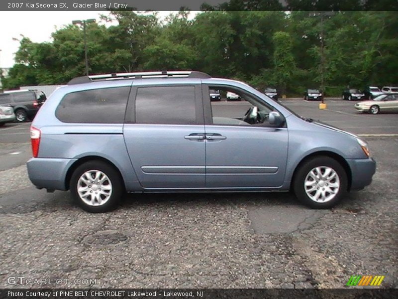 Glacier Blue / Gray 2007 Kia Sedona EX