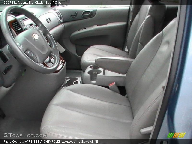 Glacier Blue / Gray 2007 Kia Sedona EX