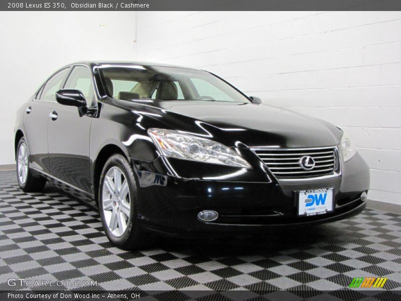 Obsidian Black / Cashmere 2008 Lexus ES 350