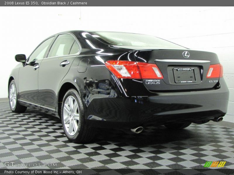 Obsidian Black / Cashmere 2008 Lexus ES 350