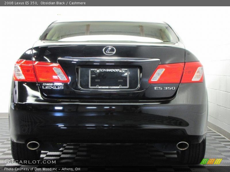 Obsidian Black / Cashmere 2008 Lexus ES 350