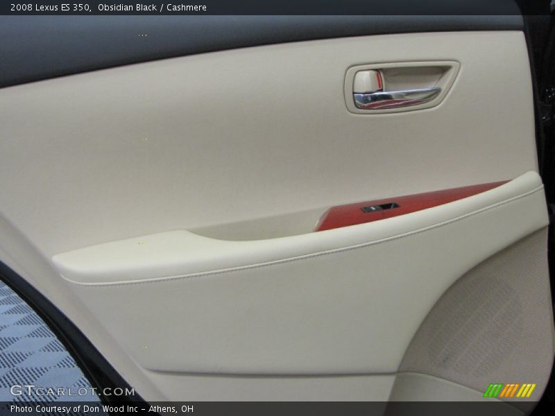 Obsidian Black / Cashmere 2008 Lexus ES 350