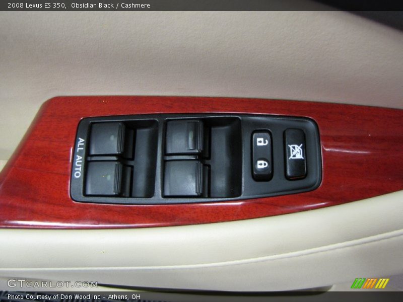 Obsidian Black / Cashmere 2008 Lexus ES 350
