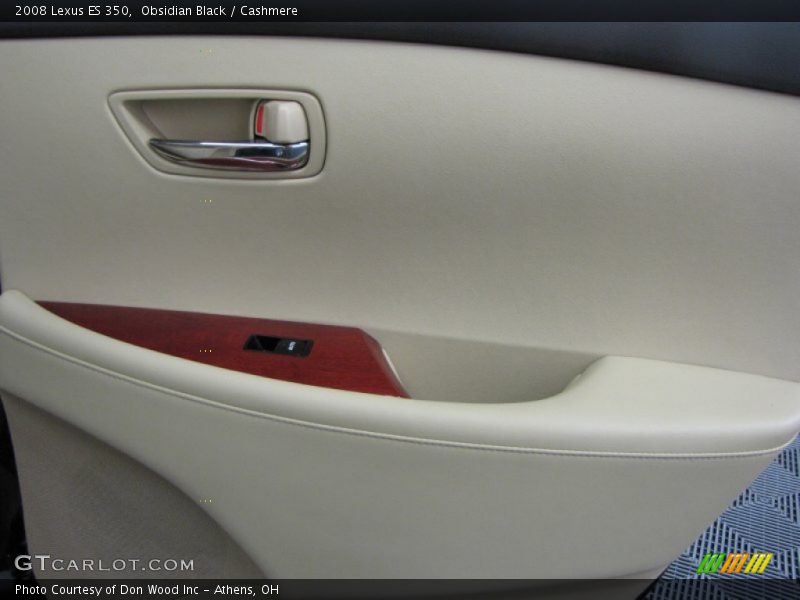 Obsidian Black / Cashmere 2008 Lexus ES 350