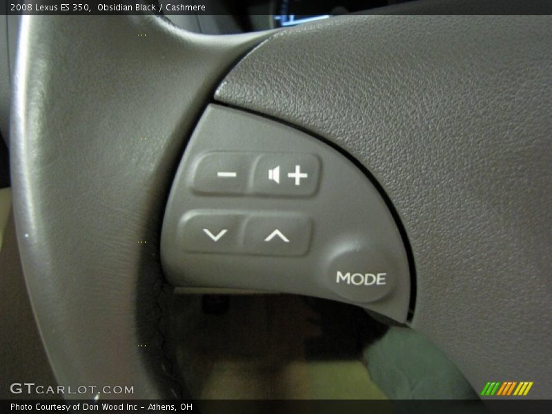Obsidian Black / Cashmere 2008 Lexus ES 350