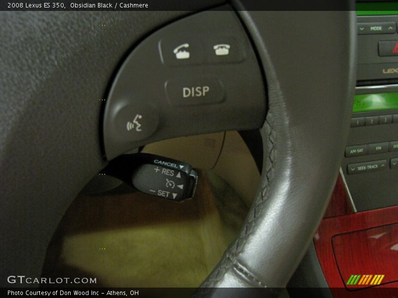 Obsidian Black / Cashmere 2008 Lexus ES 350