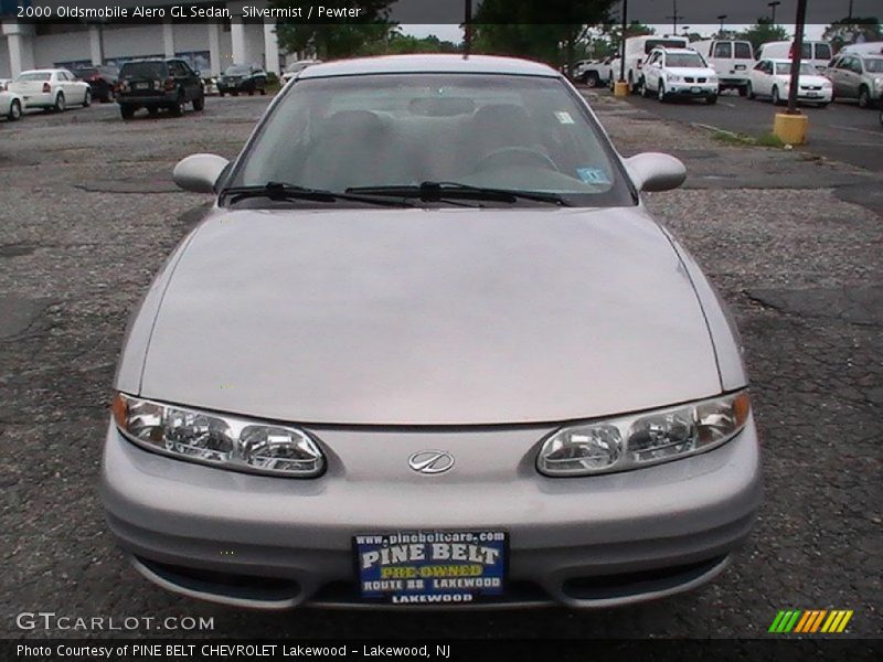 Silvermist / Pewter 2000 Oldsmobile Alero GL Sedan