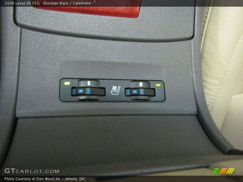 Obsidian Black / Cashmere 2008 Lexus ES 350