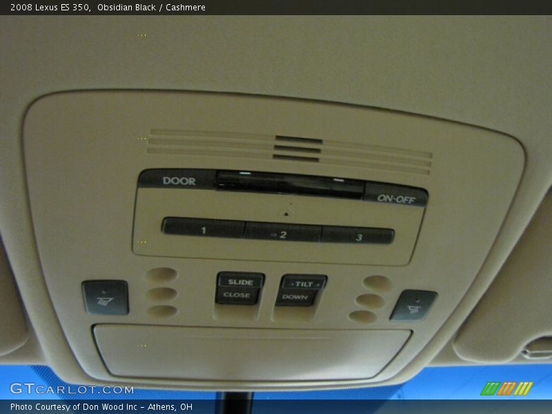 Obsidian Black / Cashmere 2008 Lexus ES 350