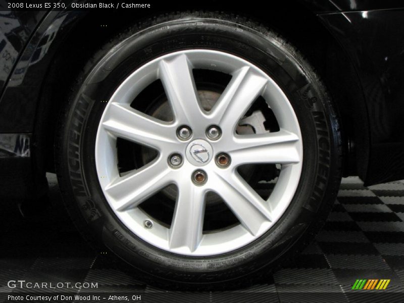 Obsidian Black / Cashmere 2008 Lexus ES 350