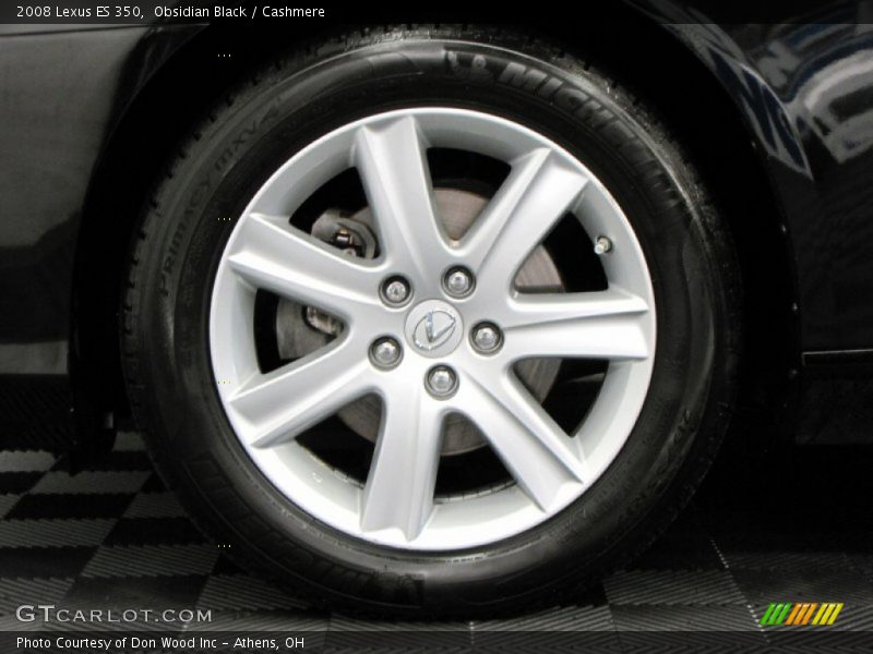 Obsidian Black / Cashmere 2008 Lexus ES 350