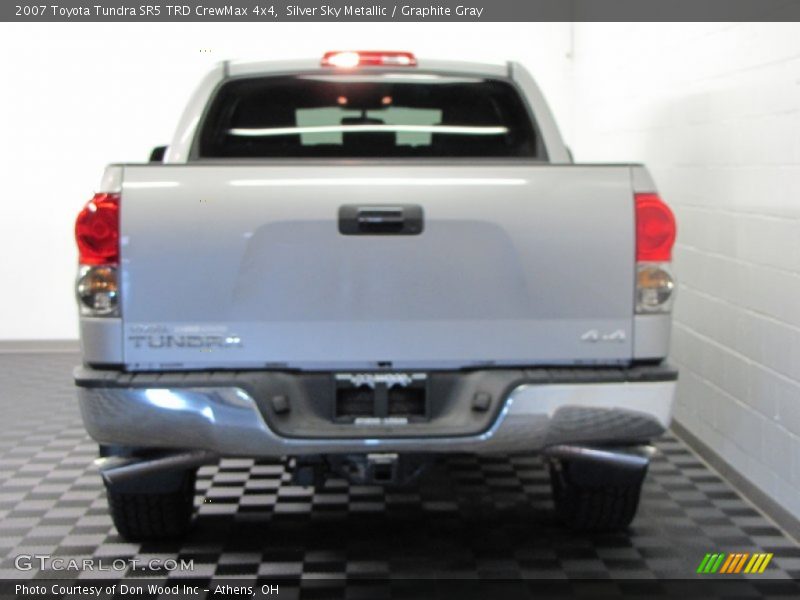 Silver Sky Metallic / Graphite Gray 2007 Toyota Tundra SR5 TRD CrewMax 4x4