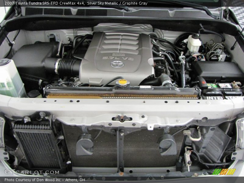 Silver Sky Metallic / Graphite Gray 2007 Toyota Tundra SR5 TRD CrewMax 4x4
