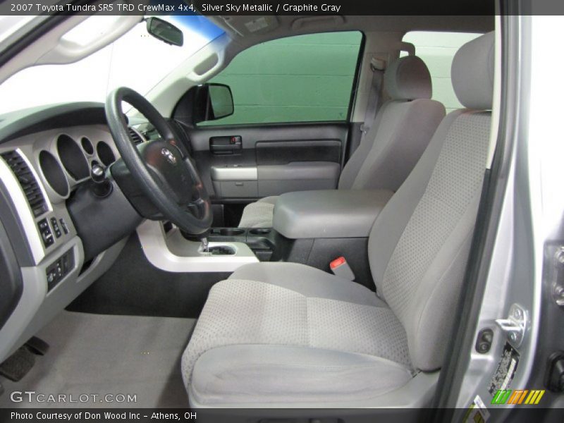Silver Sky Metallic / Graphite Gray 2007 Toyota Tundra SR5 TRD CrewMax 4x4