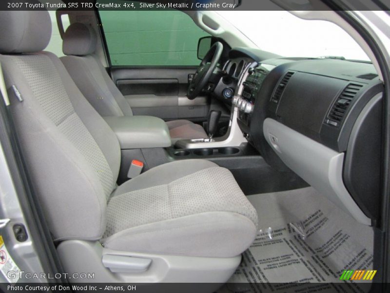 Silver Sky Metallic / Graphite Gray 2007 Toyota Tundra SR5 TRD CrewMax 4x4