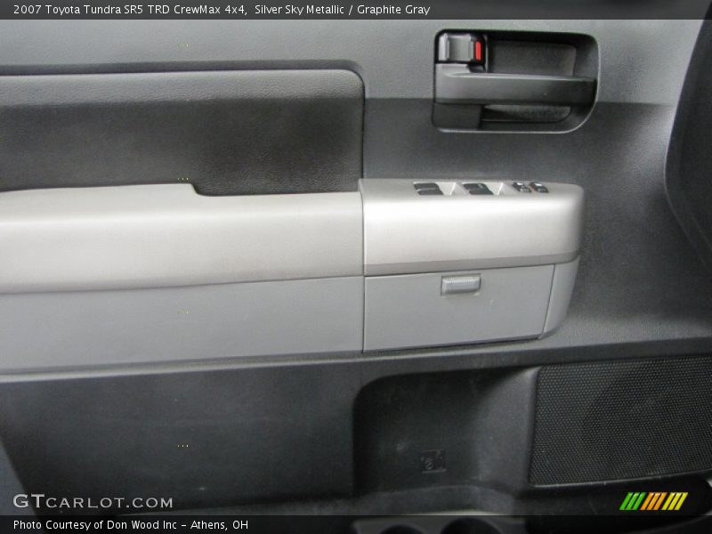 Silver Sky Metallic / Graphite Gray 2007 Toyota Tundra SR5 TRD CrewMax 4x4