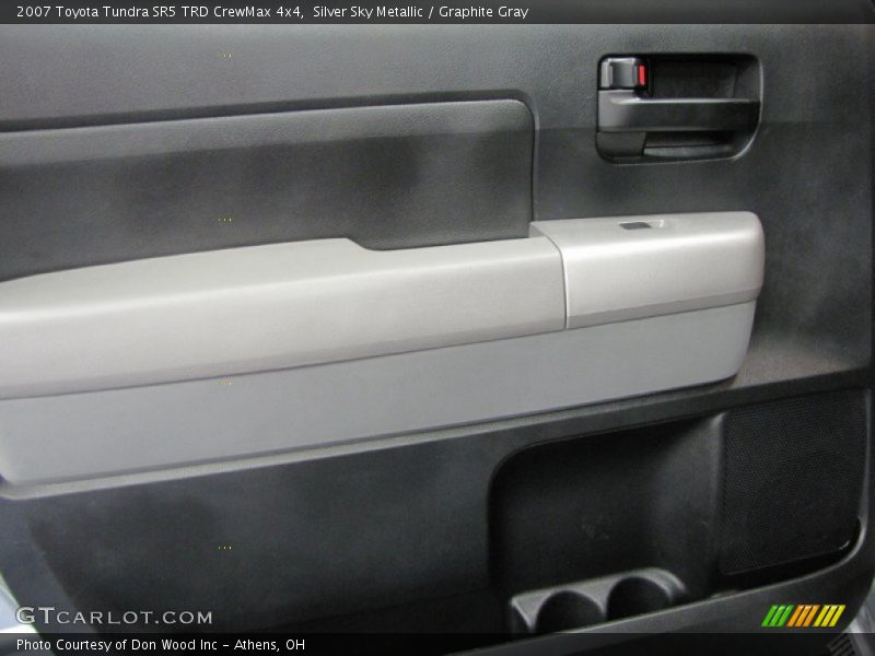 Silver Sky Metallic / Graphite Gray 2007 Toyota Tundra SR5 TRD CrewMax 4x4