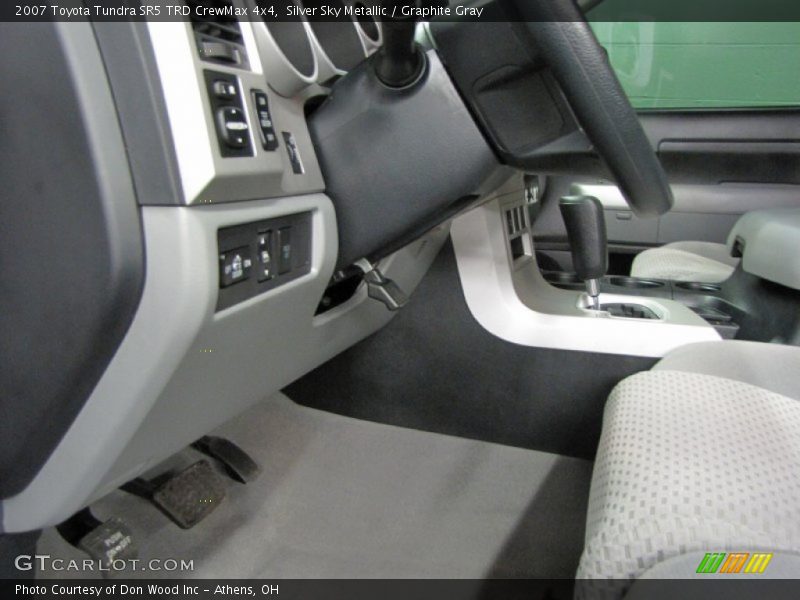 Silver Sky Metallic / Graphite Gray 2007 Toyota Tundra SR5 TRD CrewMax 4x4