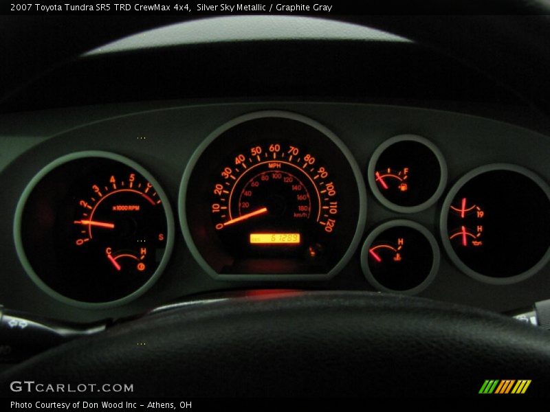 Silver Sky Metallic / Graphite Gray 2007 Toyota Tundra SR5 TRD CrewMax 4x4