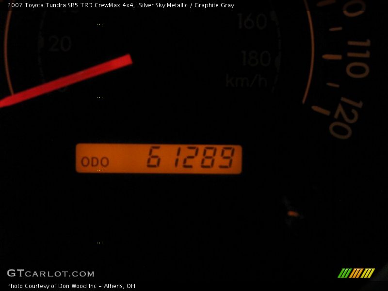 Silver Sky Metallic / Graphite Gray 2007 Toyota Tundra SR5 TRD CrewMax 4x4