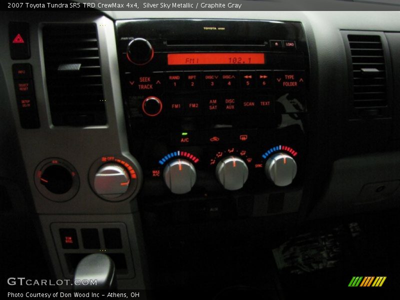 Silver Sky Metallic / Graphite Gray 2007 Toyota Tundra SR5 TRD CrewMax 4x4