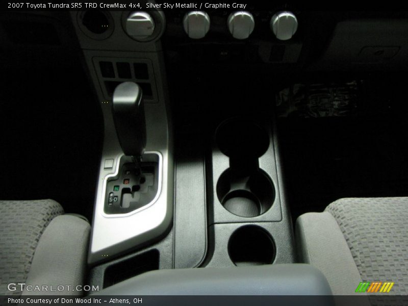 Silver Sky Metallic / Graphite Gray 2007 Toyota Tundra SR5 TRD CrewMax 4x4