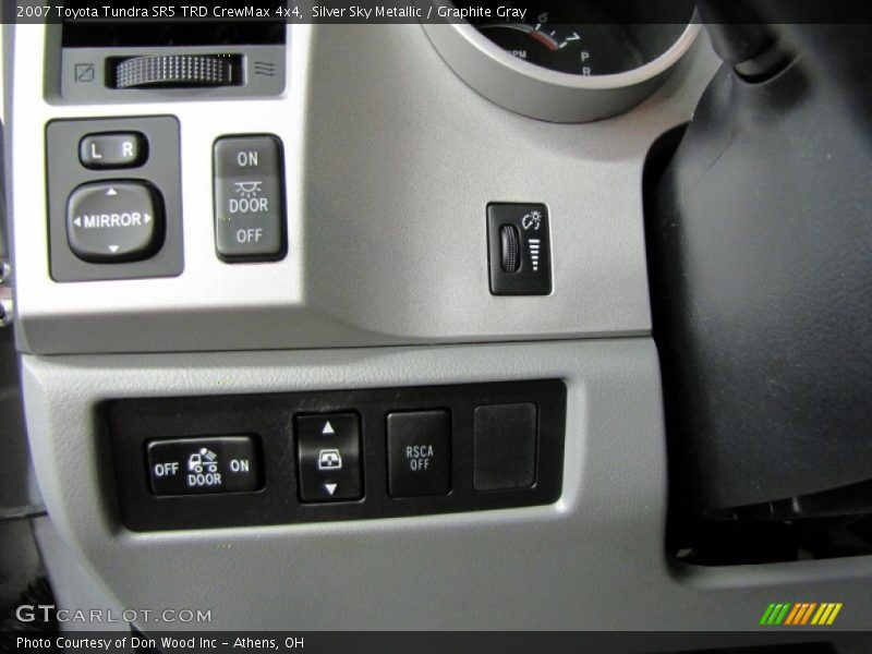 Silver Sky Metallic / Graphite Gray 2007 Toyota Tundra SR5 TRD CrewMax 4x4