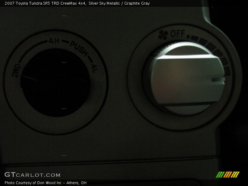 Silver Sky Metallic / Graphite Gray 2007 Toyota Tundra SR5 TRD CrewMax 4x4