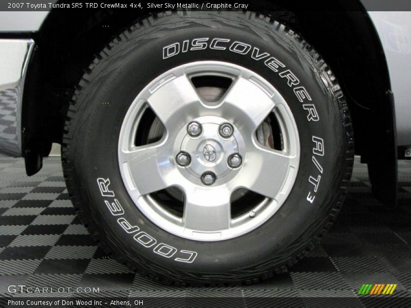 Silver Sky Metallic / Graphite Gray 2007 Toyota Tundra SR5 TRD CrewMax 4x4