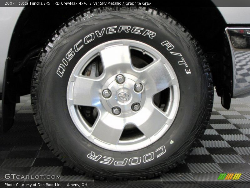 Silver Sky Metallic / Graphite Gray 2007 Toyota Tundra SR5 TRD CrewMax 4x4