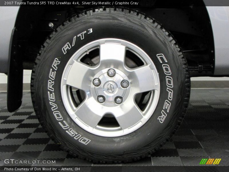 Silver Sky Metallic / Graphite Gray 2007 Toyota Tundra SR5 TRD CrewMax 4x4