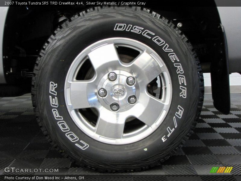Silver Sky Metallic / Graphite Gray 2007 Toyota Tundra SR5 TRD CrewMax 4x4