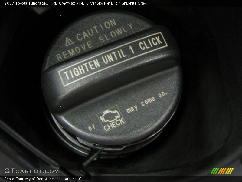 Silver Sky Metallic / Graphite Gray 2007 Toyota Tundra SR5 TRD CrewMax 4x4