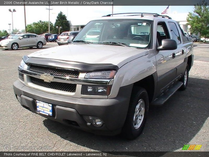 Silver Birch Metallic / Gray/Dark Charcoal 2006 Chevrolet Avalanche LS
