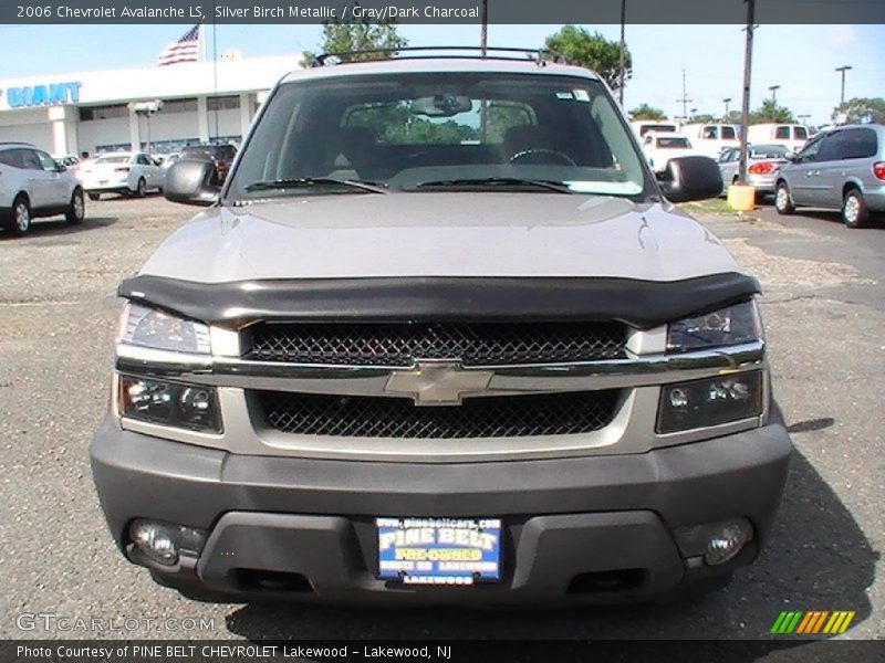 Silver Birch Metallic / Gray/Dark Charcoal 2006 Chevrolet Avalanche LS