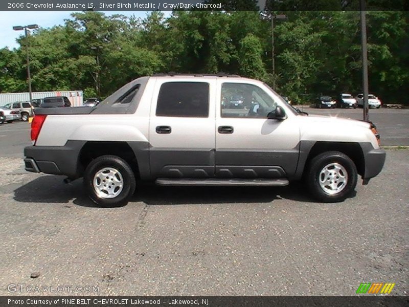 Silver Birch Metallic / Gray/Dark Charcoal 2006 Chevrolet Avalanche LS