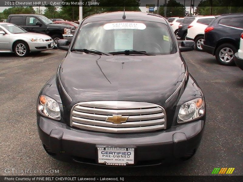 Cyber Gray Metallic / Ebony 2011 Chevrolet HHR LT