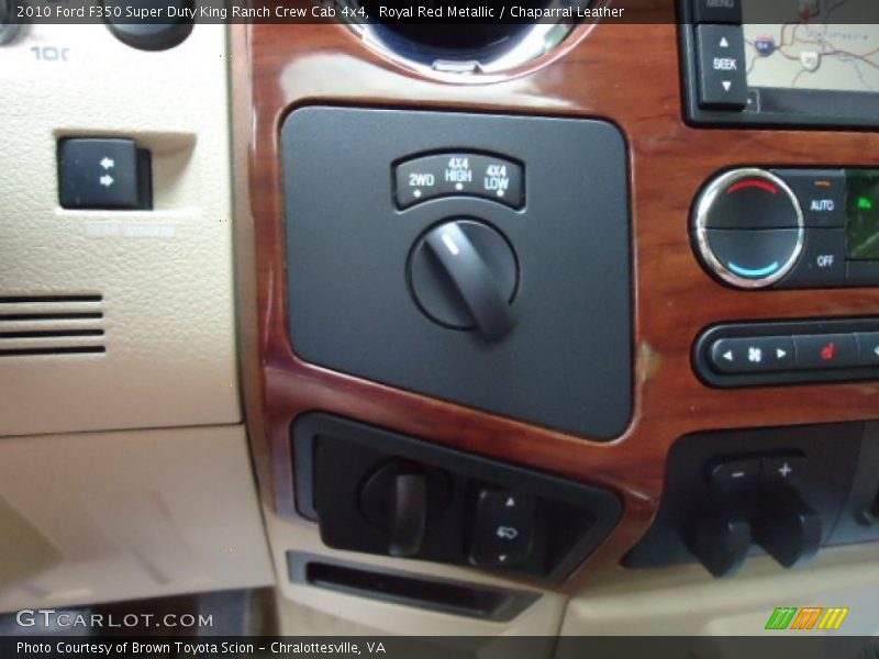 Royal Red Metallic / Chaparral Leather 2010 Ford F350 Super Duty King Ranch Crew Cab 4x4