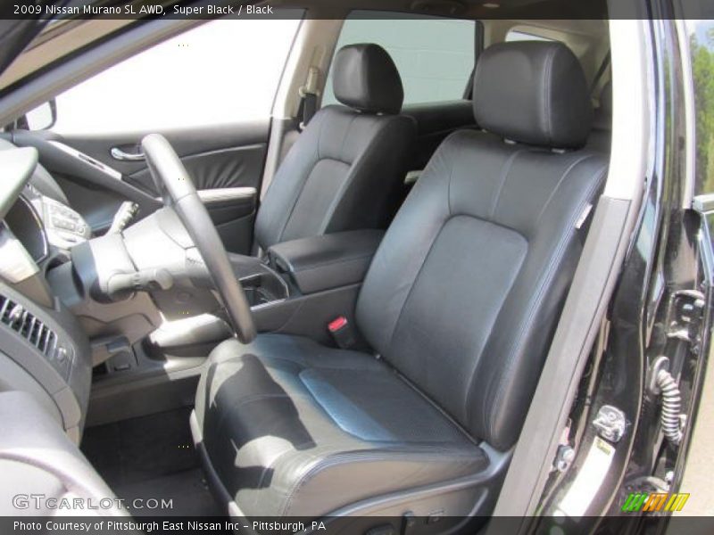 Super Black / Black 2009 Nissan Murano SL AWD