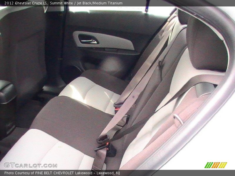 Summit White / Jet Black/Medium Titanium 2012 Chevrolet Cruze LS