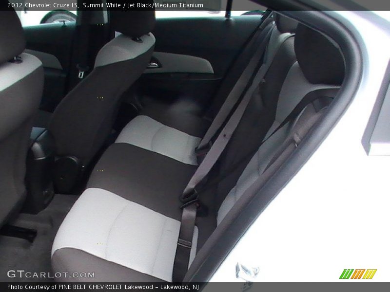Summit White / Jet Black/Medium Titanium 2012 Chevrolet Cruze LS